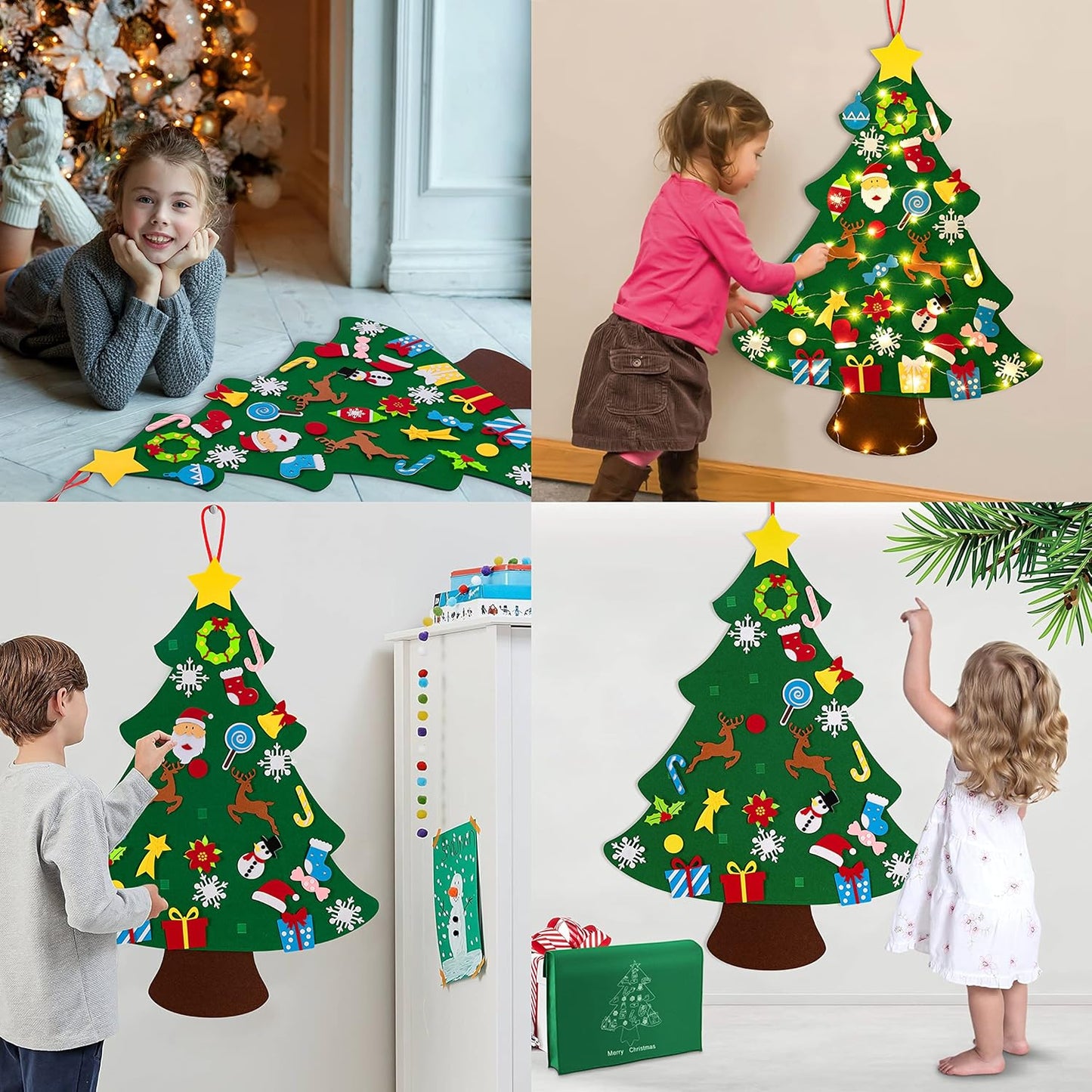 DIY Felt Christmas Tree